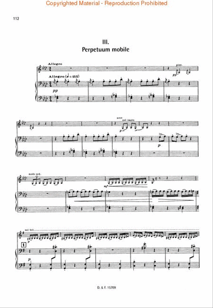 French Violin Sonatas – Volume 1 Violin Solo scores gallery preview page 3