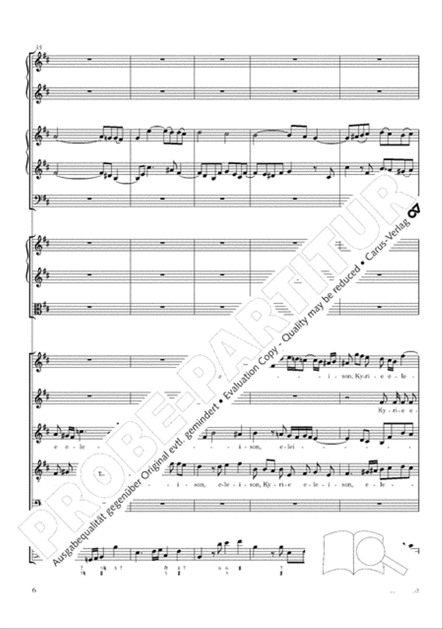 B Minor Mass, BWV 232 (Messe in h-Moll) SSATB scores gallery preview page 17