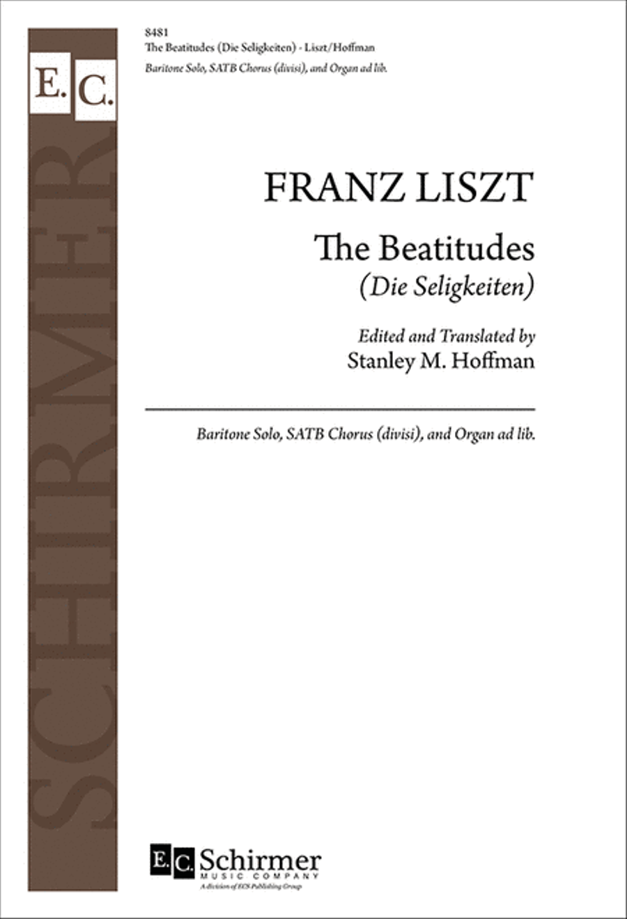 The Beatitudes (Die Seligkeiten) Divisi scores gallery preview page 1