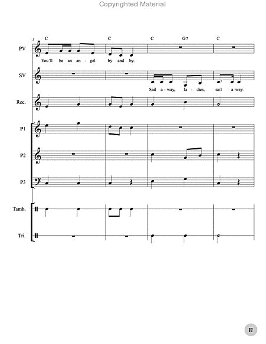Sing, Drum, Play, and Strum Percussion scores gallery preview page 9