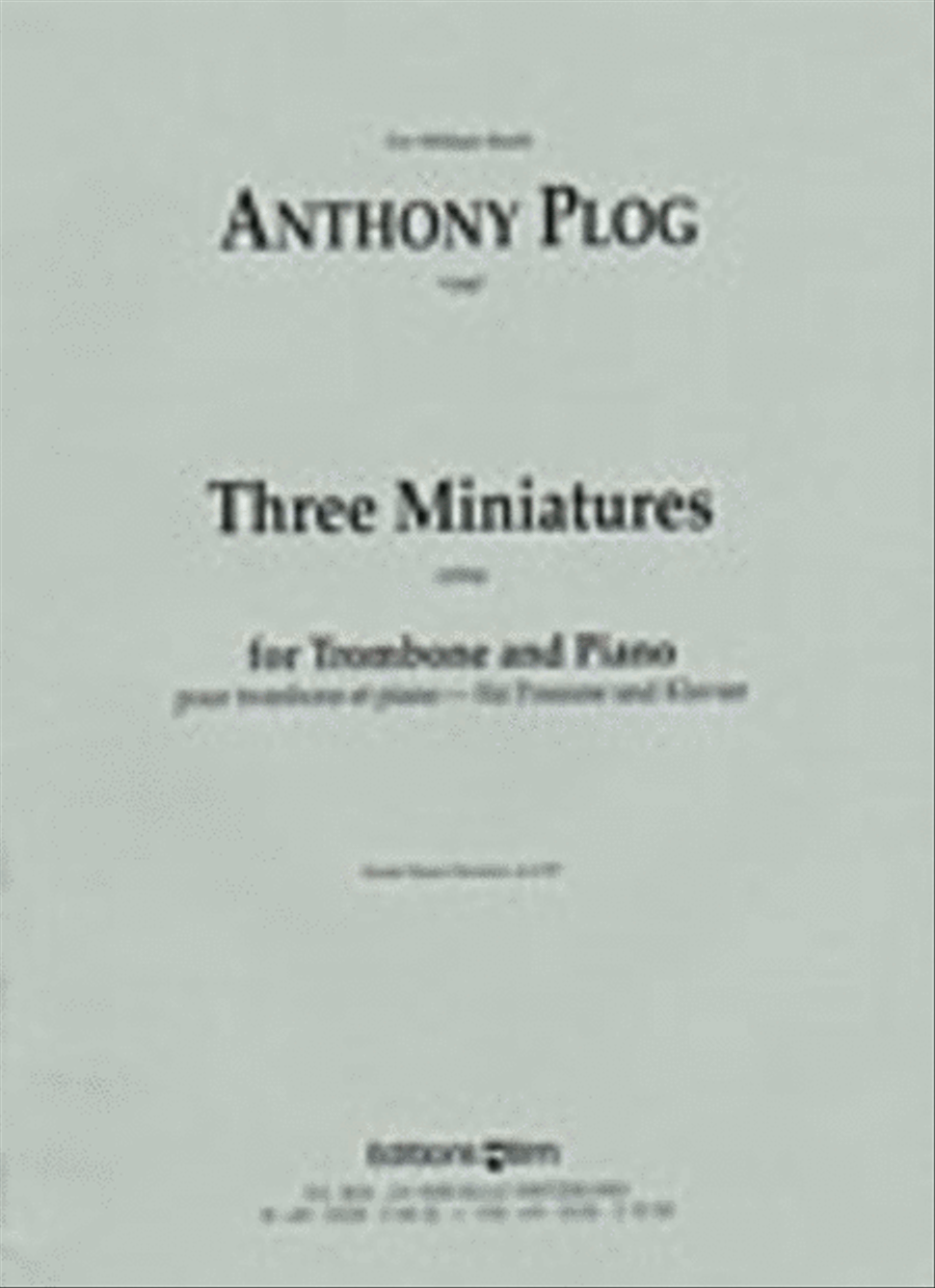 3 Miniatures Piano Accompaniment scores gallery preview page 1