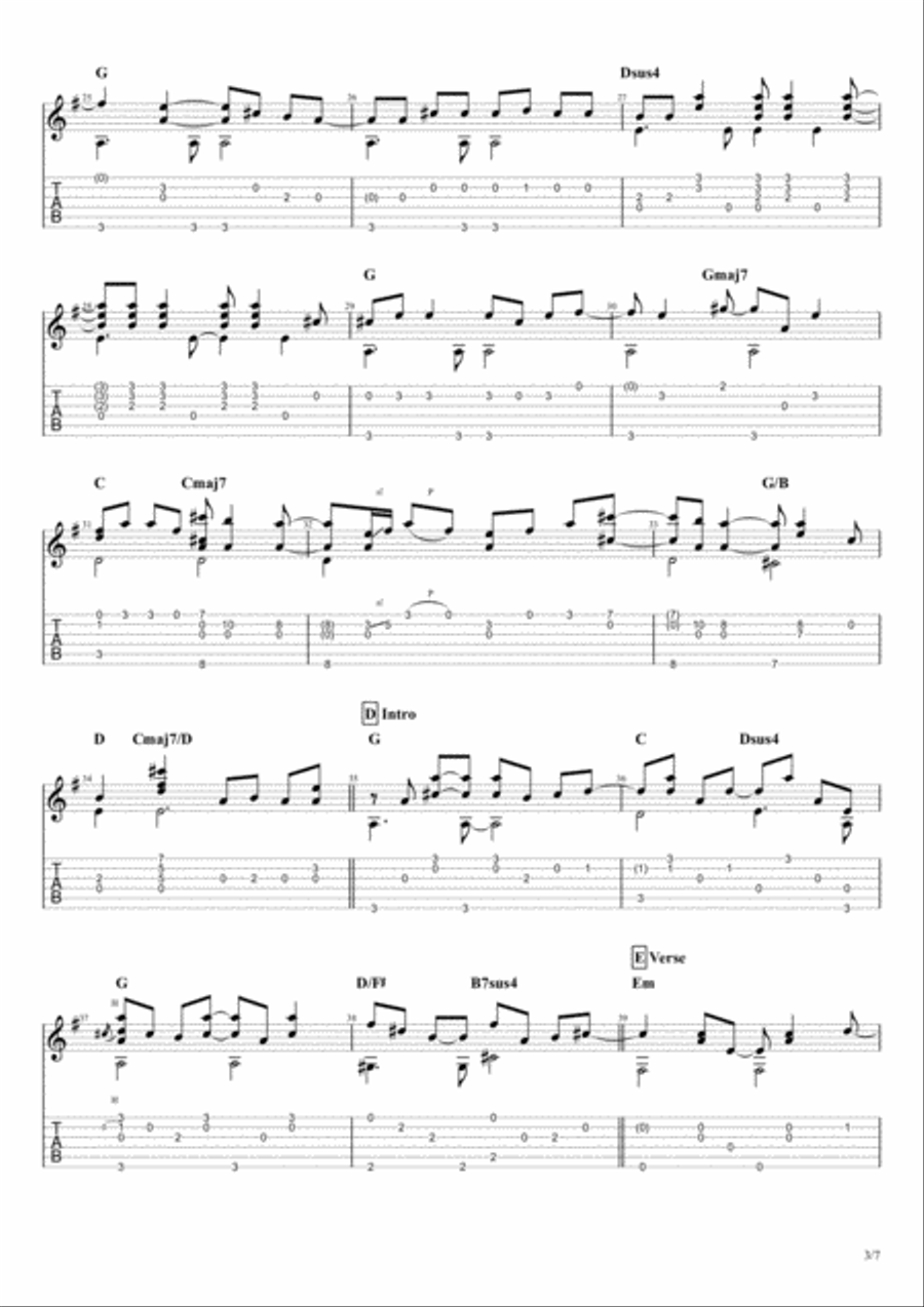 You've Got A Friend You've Got A Friend Electric Guitar scores gallery preview page 3