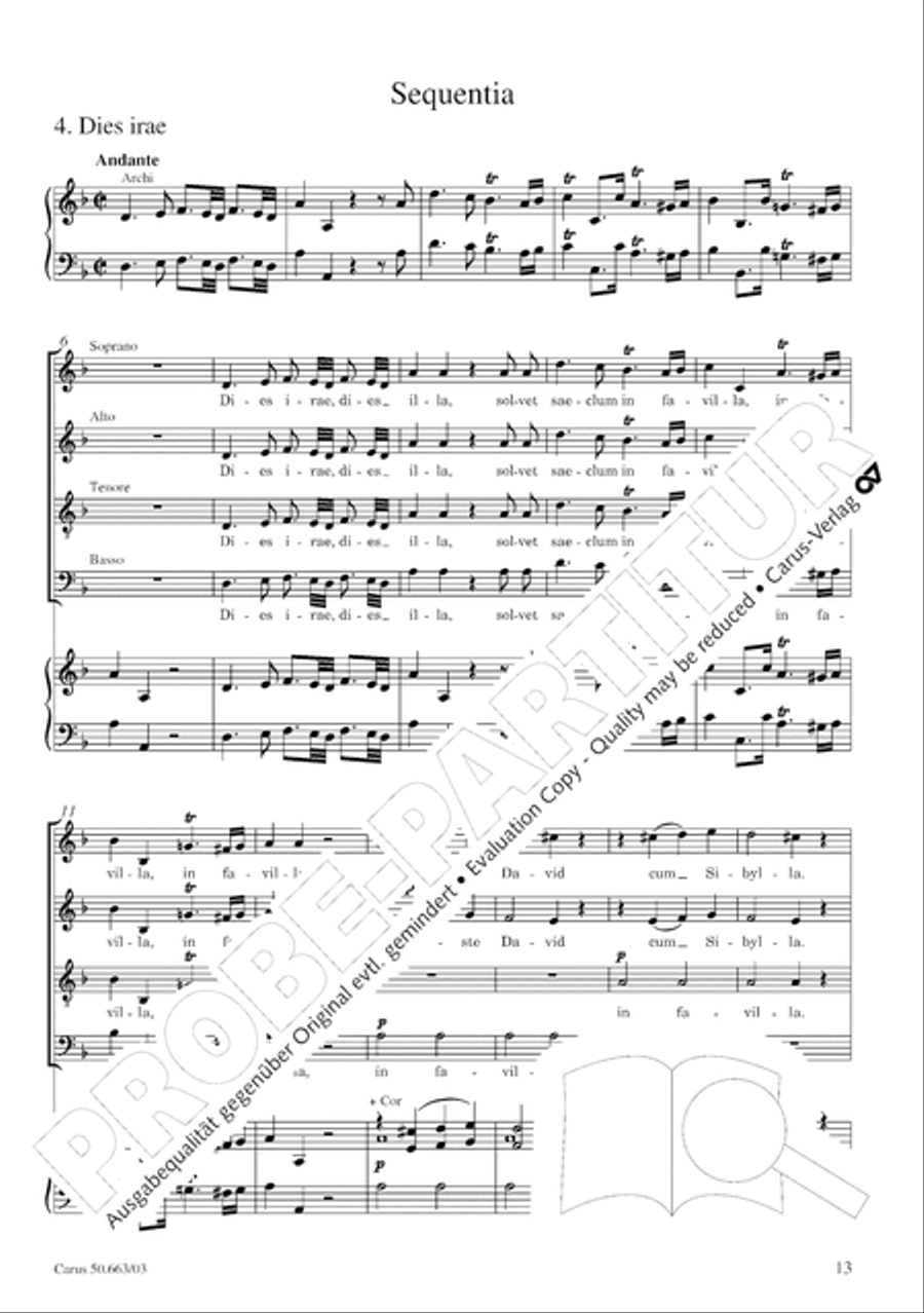 Requiem Requiem 4-Part scores gallery preview page 14