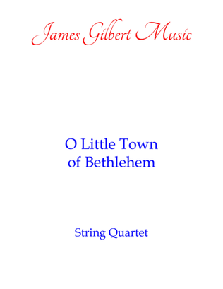Book cover for O Little Town Of Bethlehem