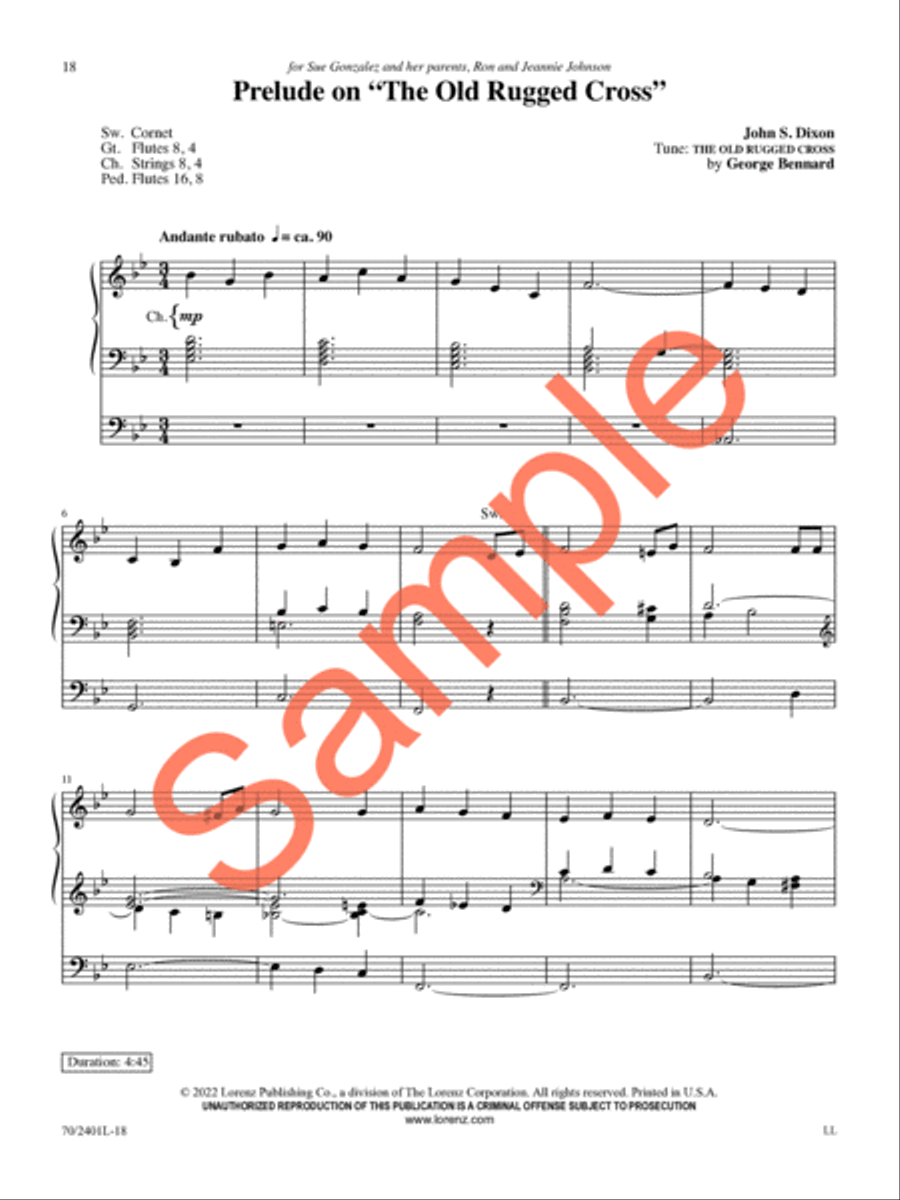 A Circle of Seasons Organ Solo scores gallery preview page 16