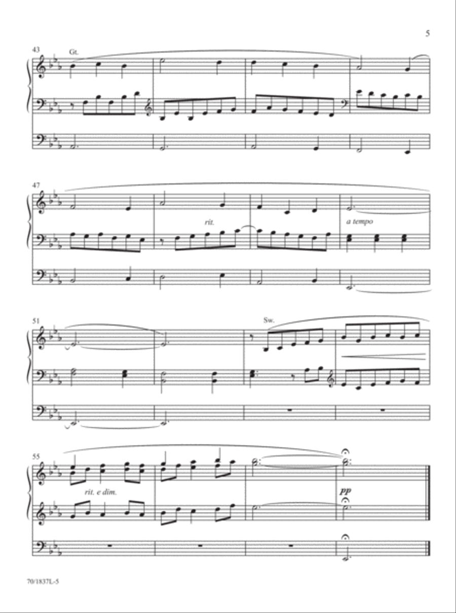 The Organist's Library, Vol. 54 Organ scores gallery preview page 5