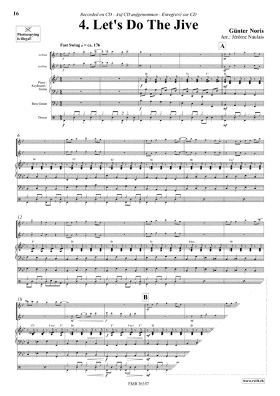 Let's Dance Volume 3 Flute Duet scores gallery preview page 6