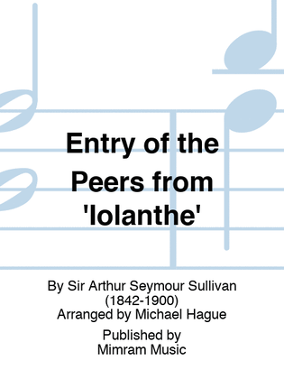 Entry of the Peers from 'Iolanthe'