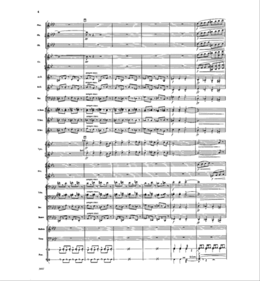 Overture A La Russe Concert Band scores gallery preview page 3