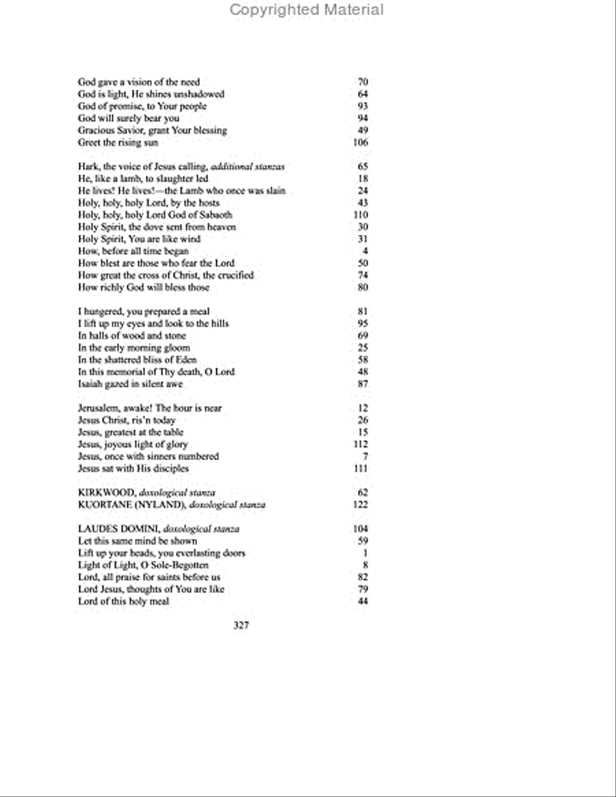 O Sing of Christ: The Hymns of Stephen P. Starke, Volume 1 Hymn Anthems scores gallery preview page 45