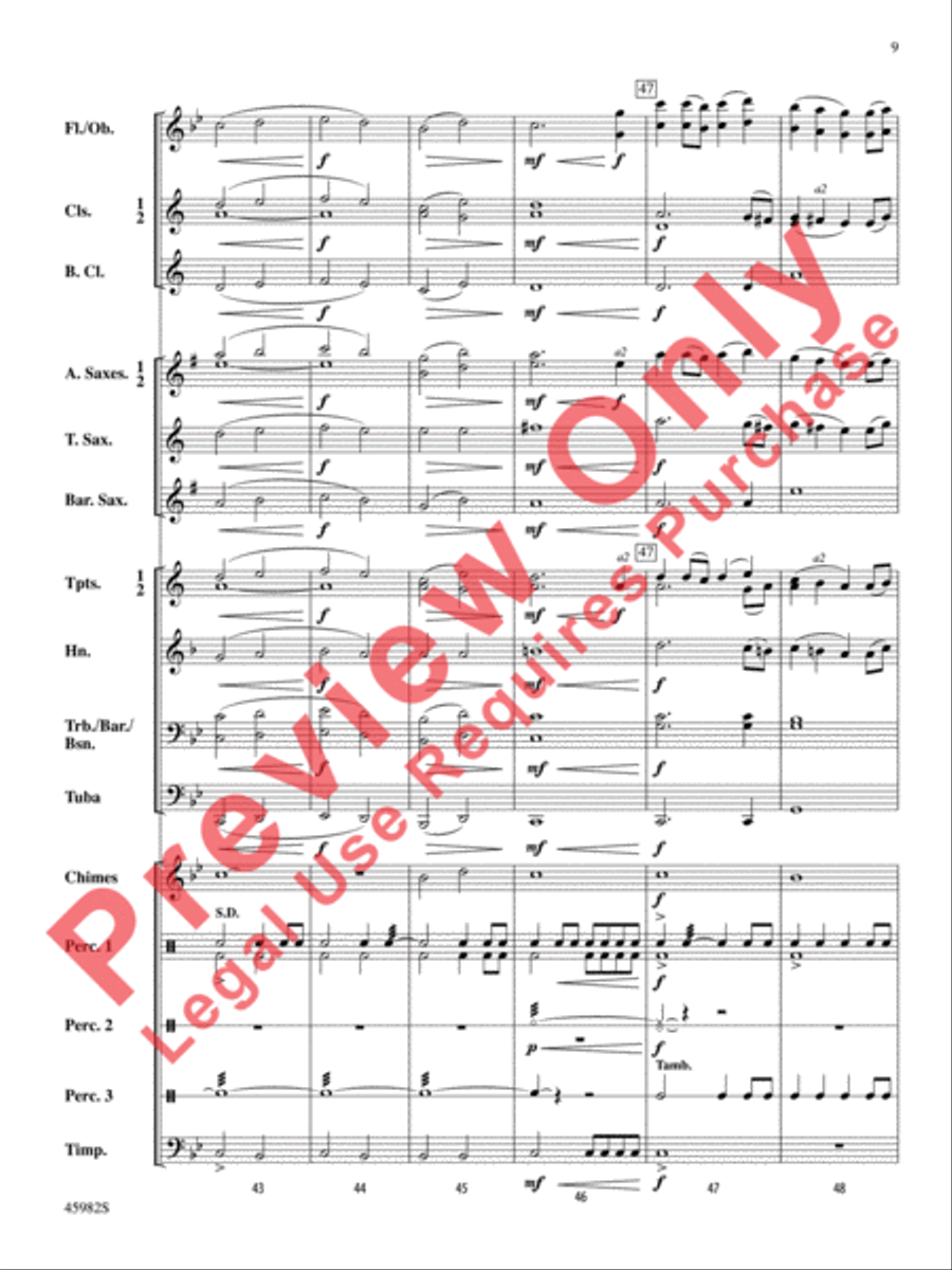 Shipwreck Cove Concert Band scores gallery preview page 10