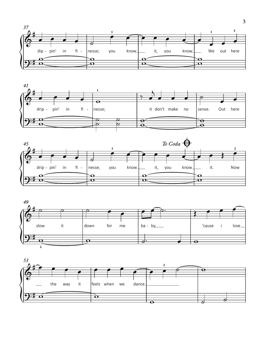 Finesse Easy Piano scores gallery preview page 3