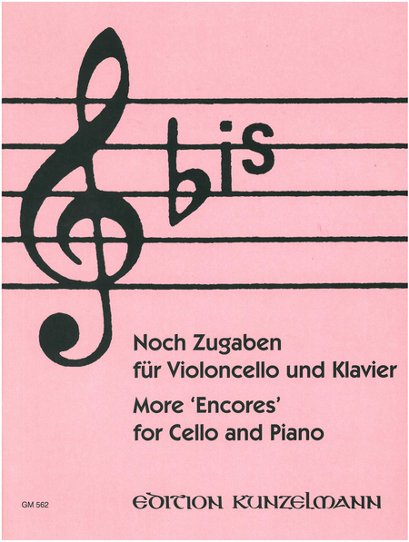 Encores for cello and piano