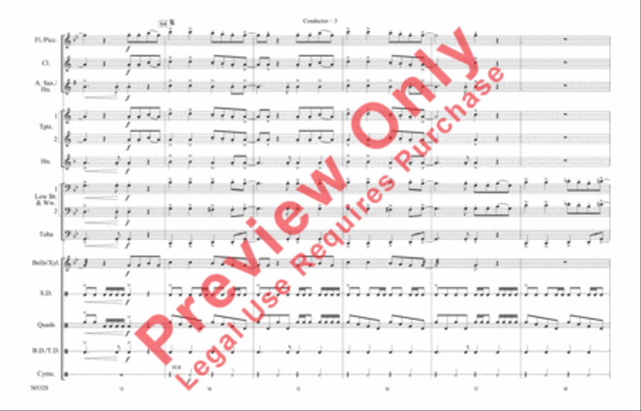 Hot Stuff Marching Band scores gallery preview page 11