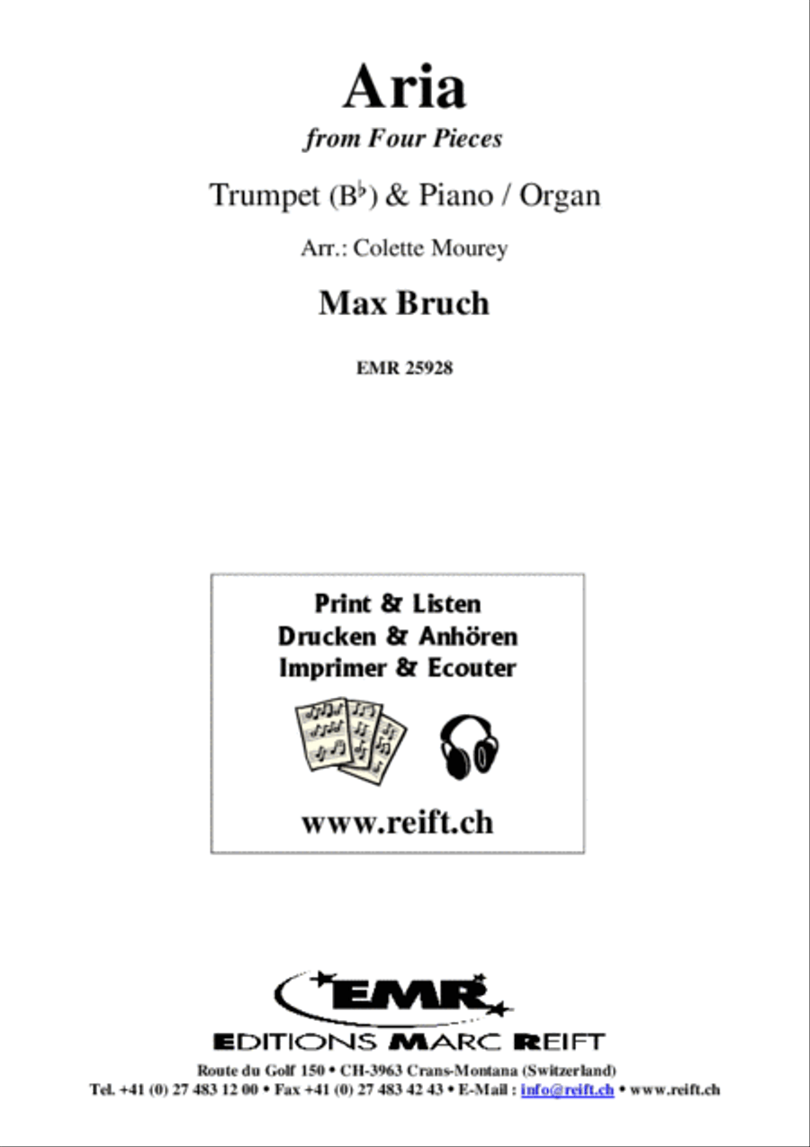 Aria Trumpet Solo scores gallery preview page 2