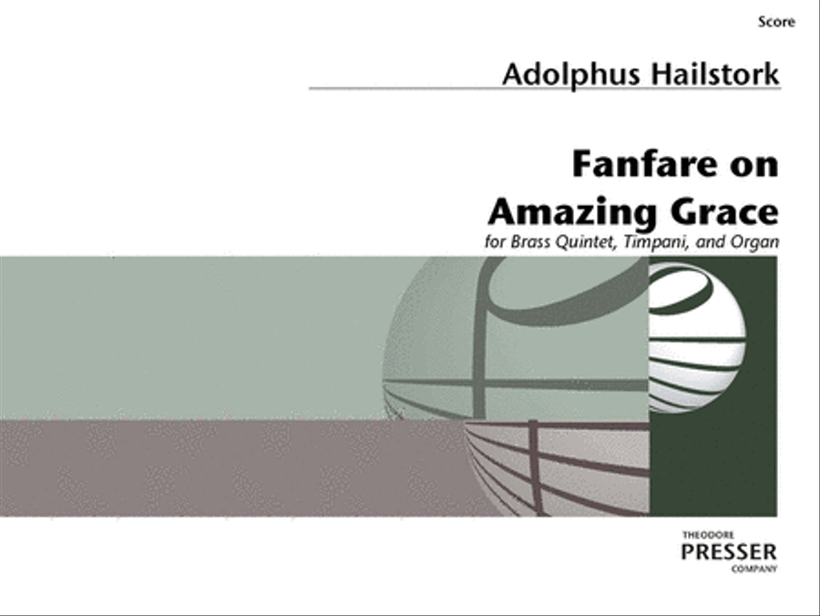 Book cover for Fanfare on Amazing Grace