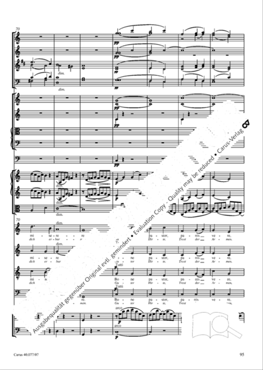 Lauda Sion 4-Part scores gallery preview page 108