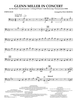 Glenn Miller In Concert (arr. Paul Murtha) - String Bass