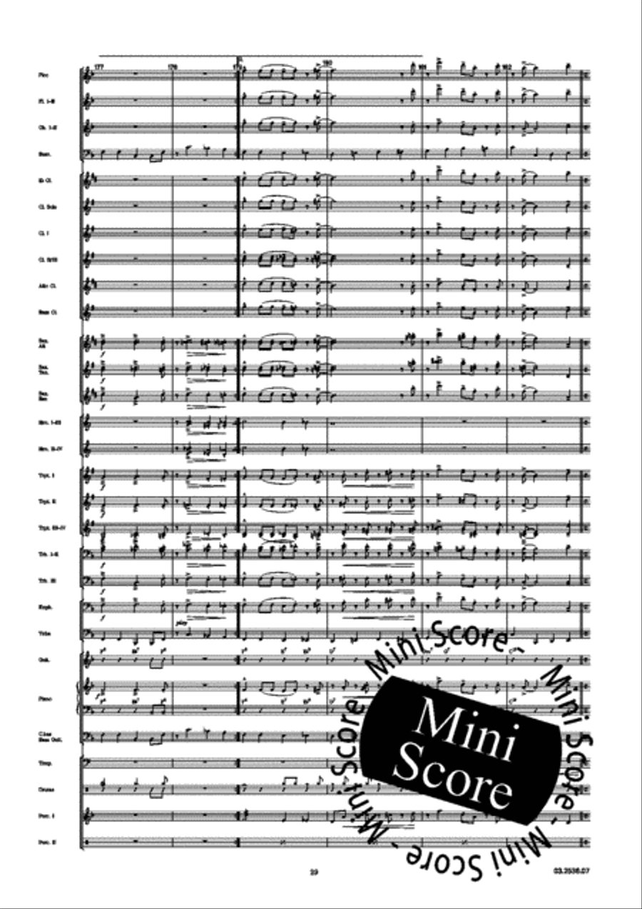Hoagy Carmichael Selection Big Band scores gallery preview page 32