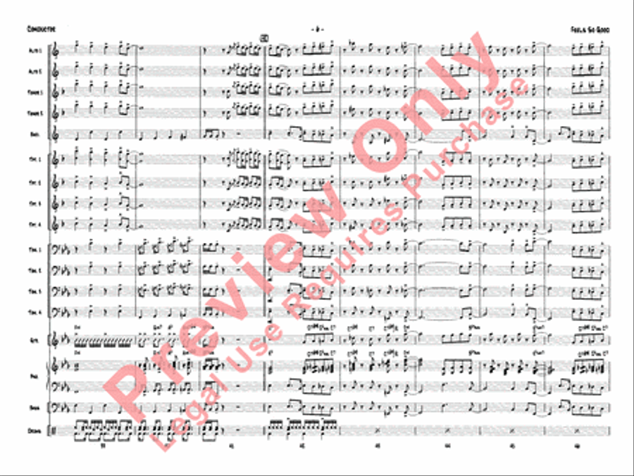 Feels So Good Feels So Good Jazz Ensemble scores gallery preview page 9