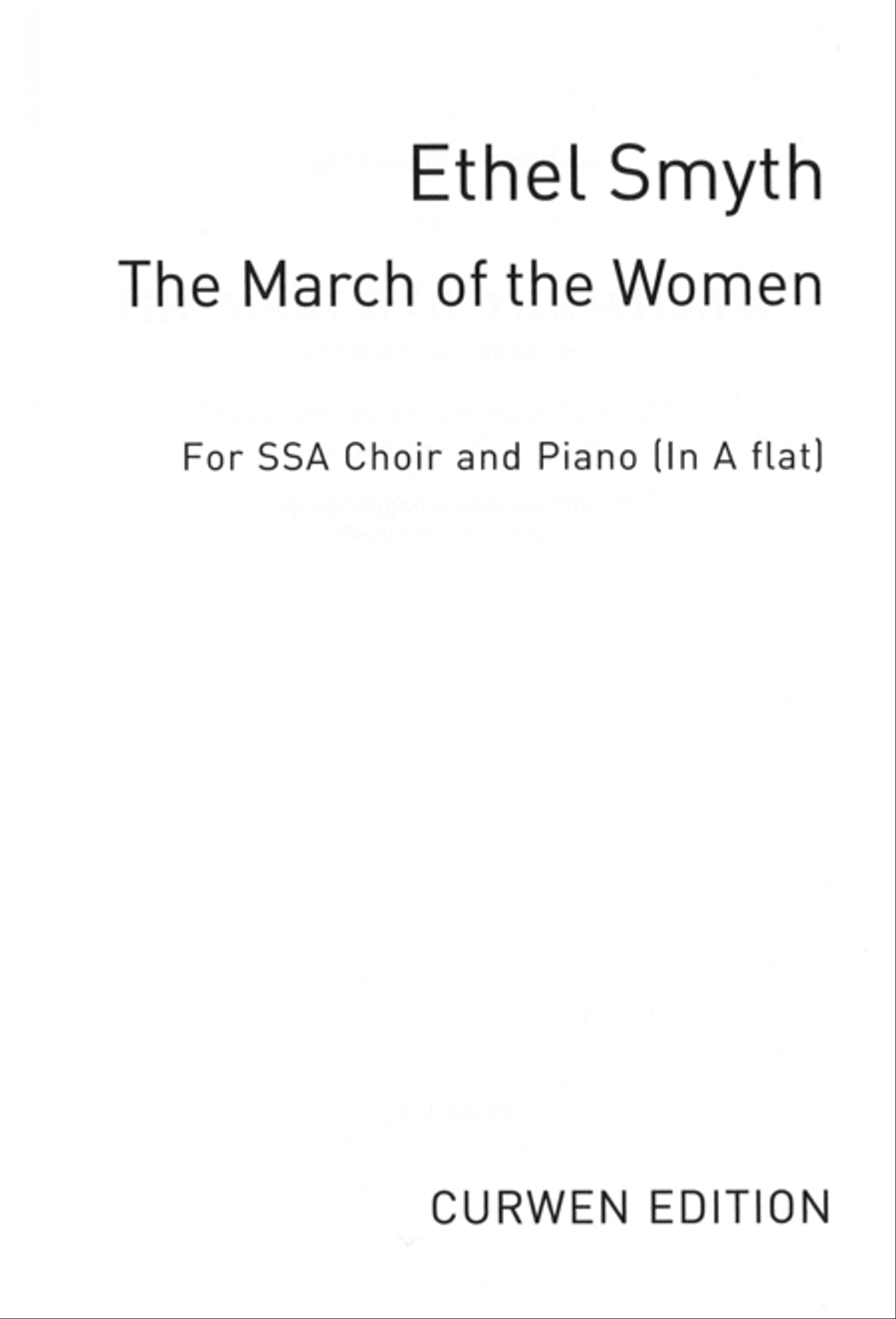 The March of the Women SSA scores gallery preview page 1