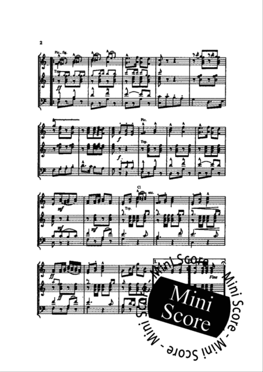 Bright Outlook Concert Band scores gallery preview page 4