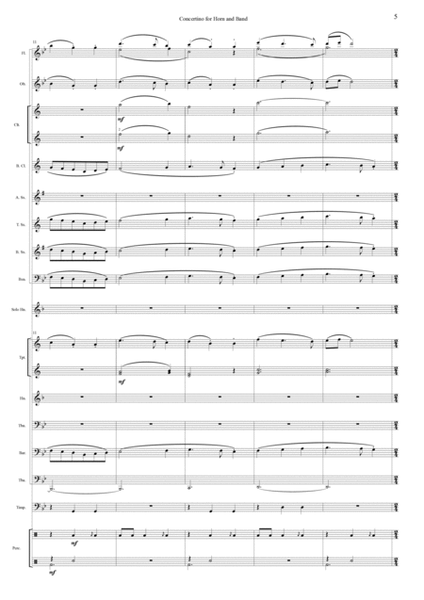 Concertino for Horn and Band image number null