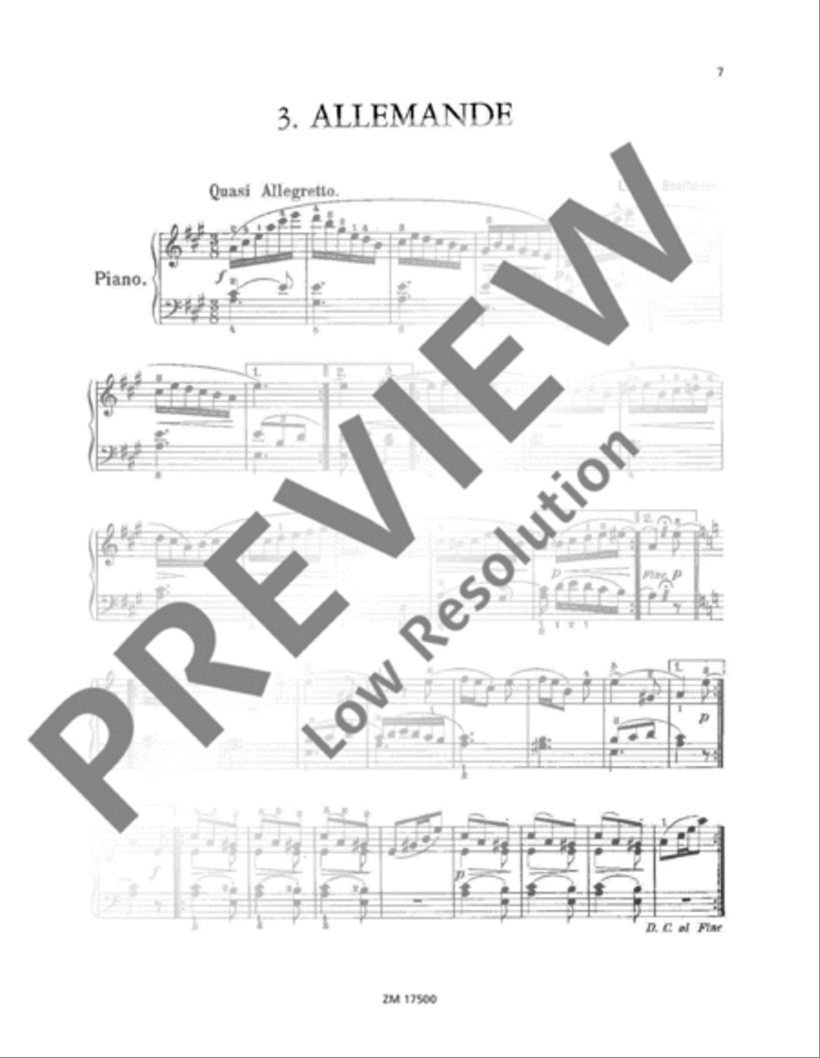 Beauties of Classical Music Piano Solo scores gallery preview page 8
