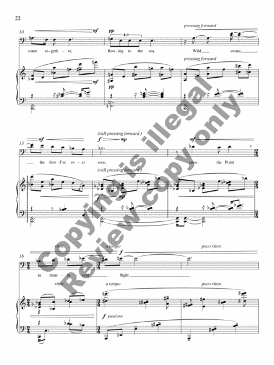 Songs for Baritone, Volume 1 Baritone Voice scores gallery preview page 14