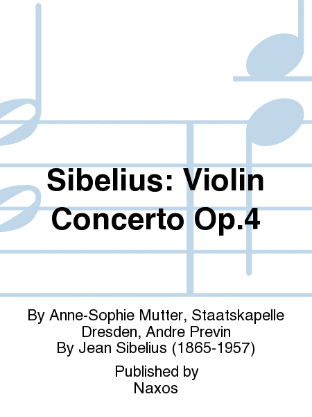 Sibelius: Violin Concerto Op.4