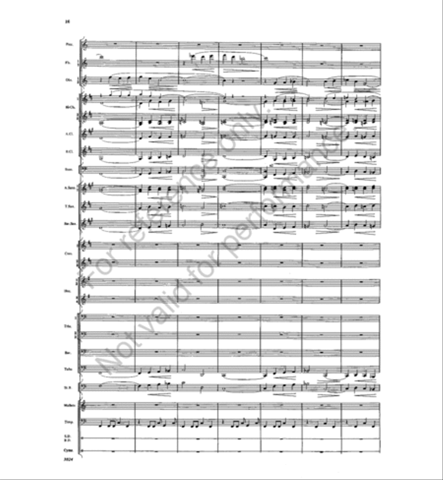 Contexture Concert Band scores gallery preview page 15