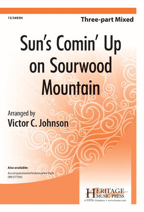Book cover for Sun's Comin' Up on Sourwood Mountain