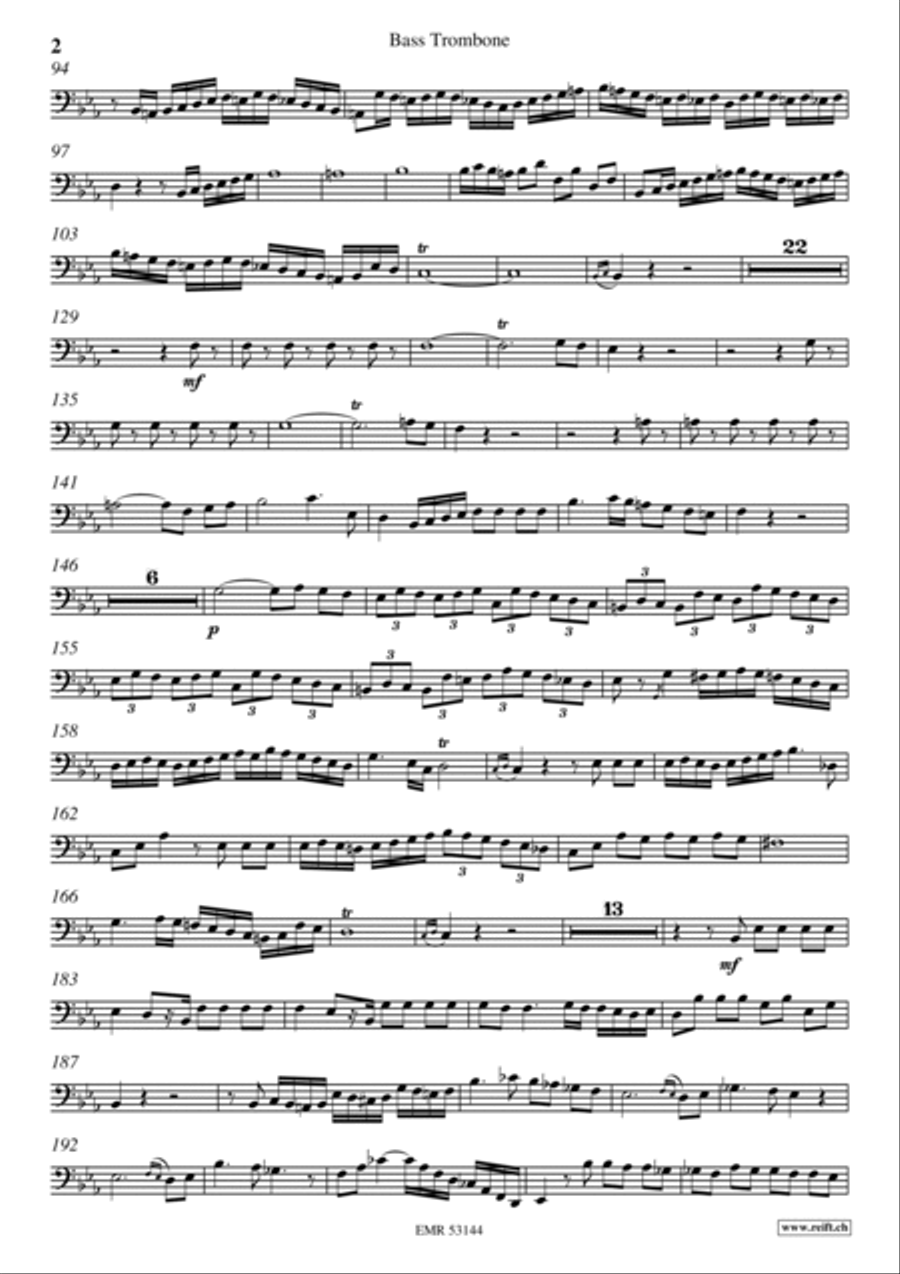 Concerto Concerto Trombone scores gallery preview page 3