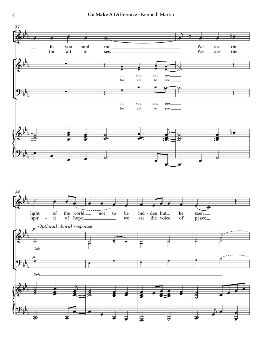 Anthem for Sacred Youth Choir - 