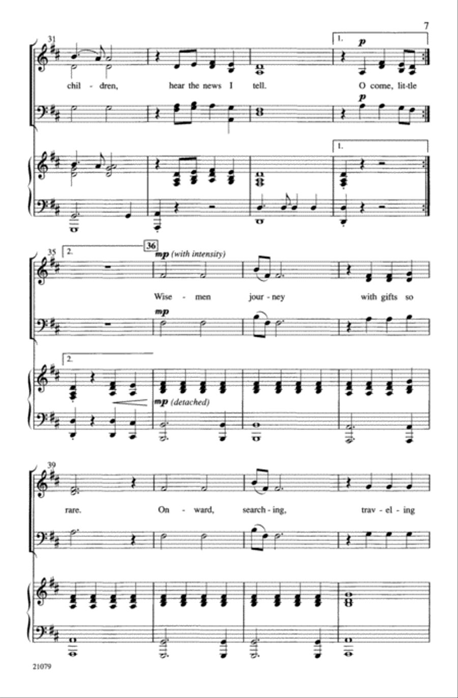 A Gospel Noel A Gospel Noel Choir scores gallery preview page 5