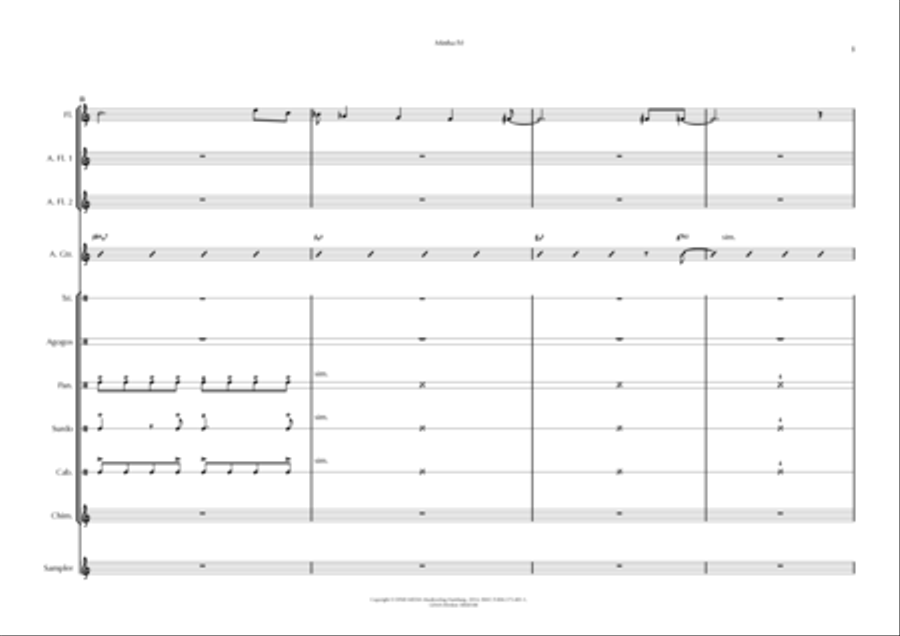 Minha Fé Minha Fé Jazz Ensemble scores gallery preview page 5