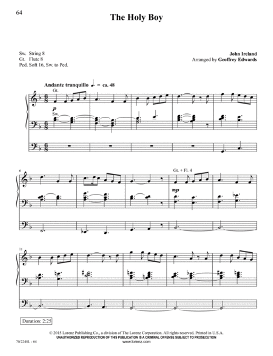 Yuletide Joy Organ Solo scores gallery preview page 20
