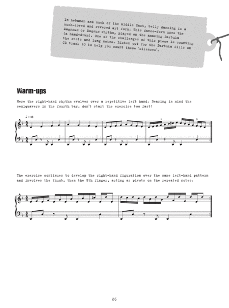 Piano Globetrotters + CD Piano Globetrotters + CD Voice scores gallery preview page 5