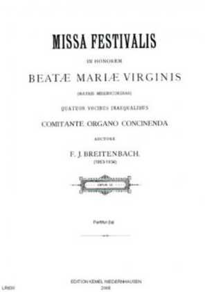 Missa festivalis in honorem beatae Mariae virginis