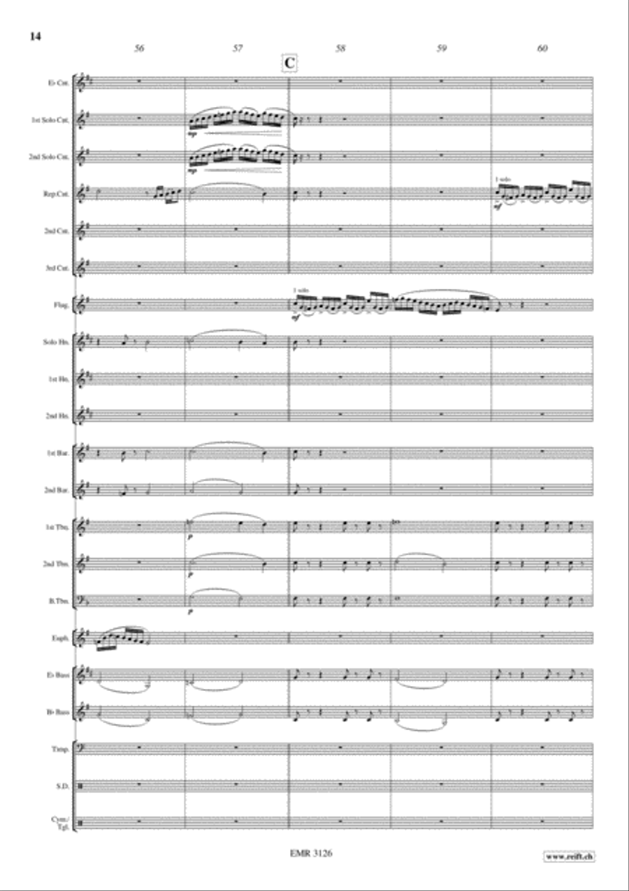 Moto Perpetuo Brass Band scores gallery preview page 15