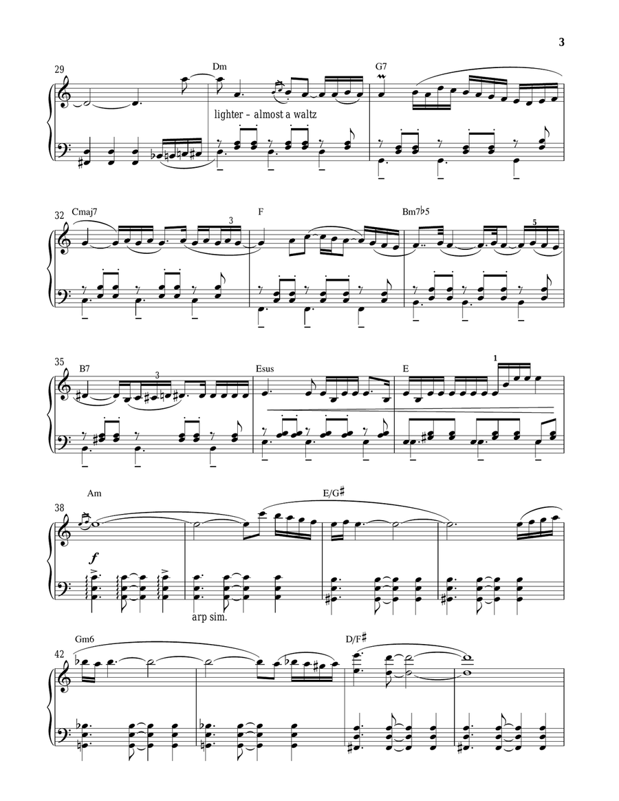 Street Tango Piano Solo scores gallery preview page 3