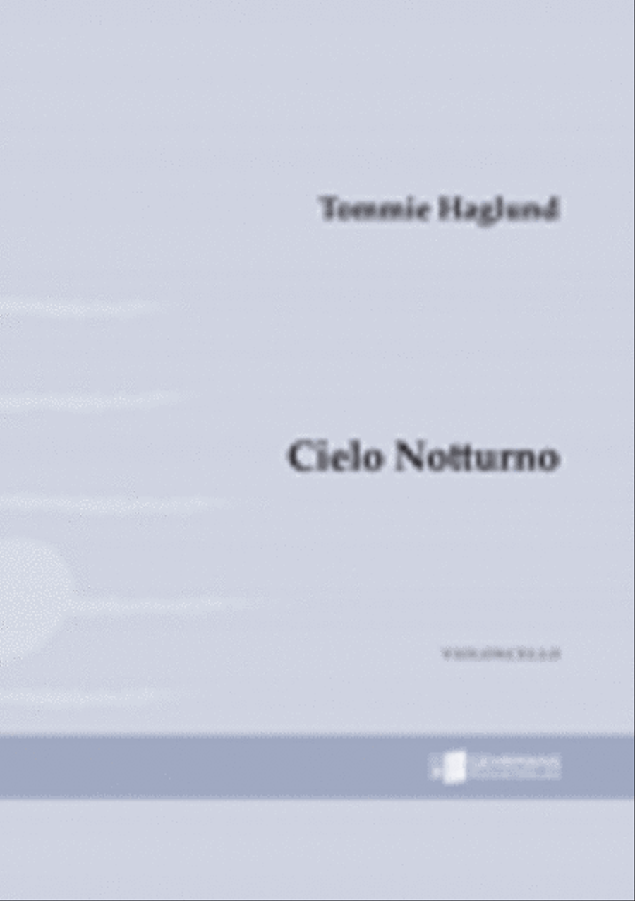 Cielo Notturno Cello Solo scores gallery preview page 1