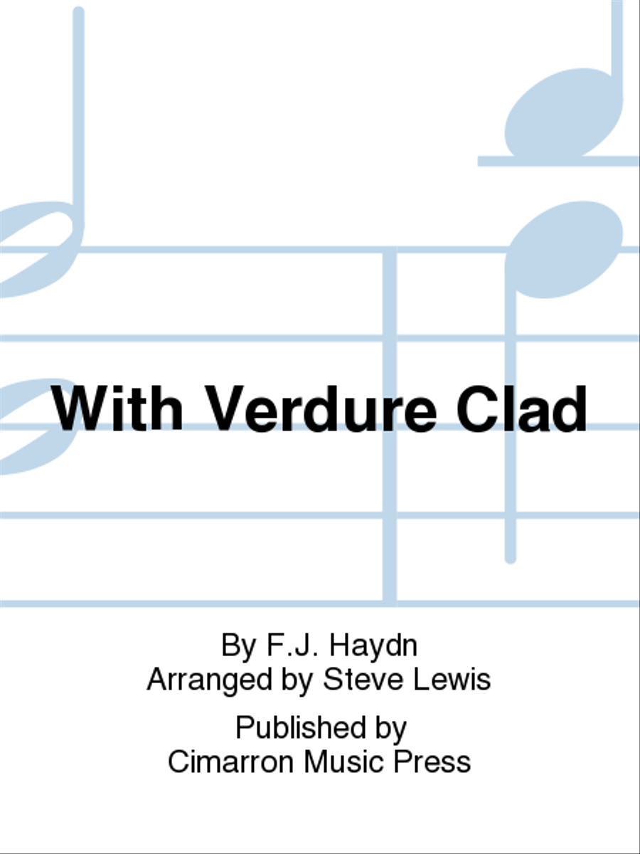 With Verdure Clad Clarinet scores gallery preview page 1