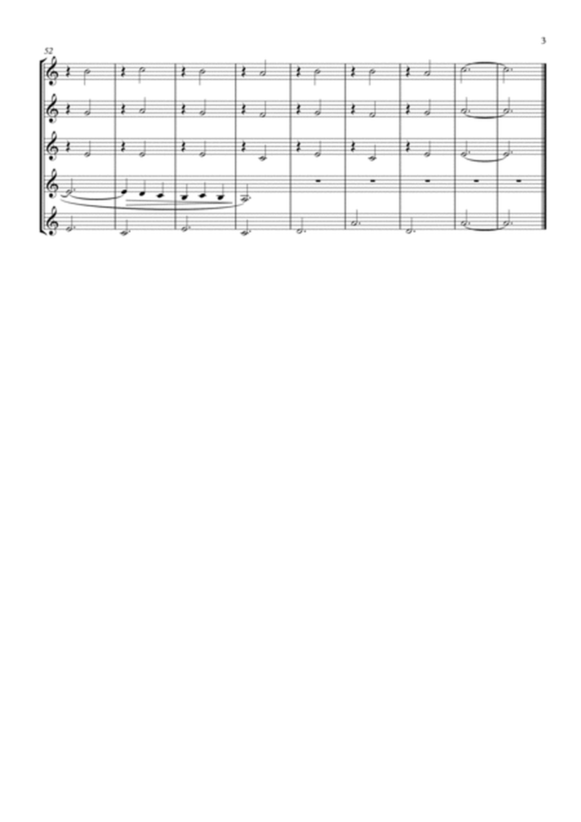 Gymnopedie No. 3 arranged for Flute Quintet image number null