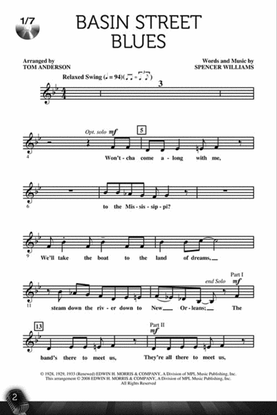 Let's All Sing Jazz Let's All Sing Jazz Choir scores gallery preview page 2