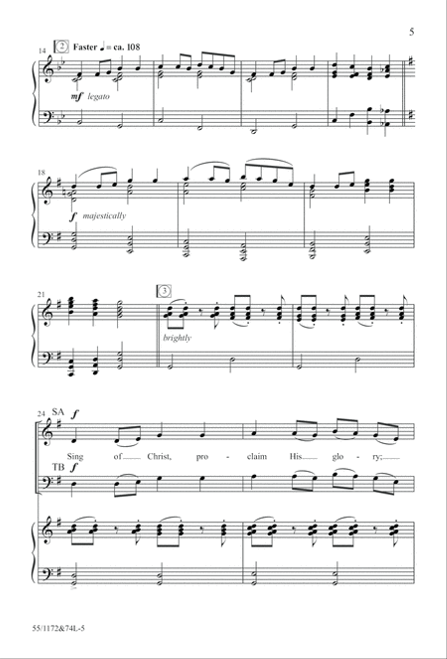The Easter Story The Easter Story 4-Part scores gallery preview page 6