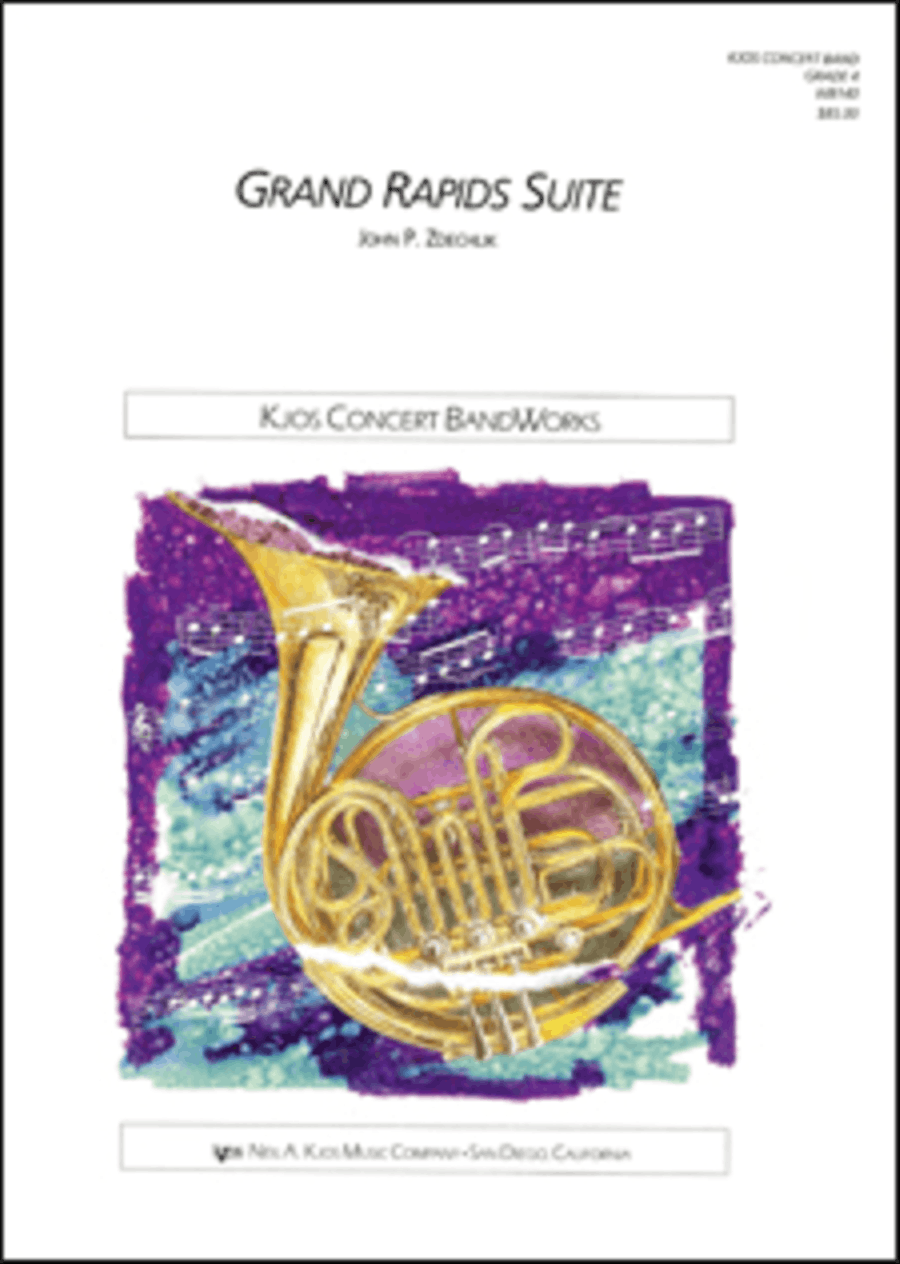 Grand Rapids Suite Concert Band scores gallery preview page 1