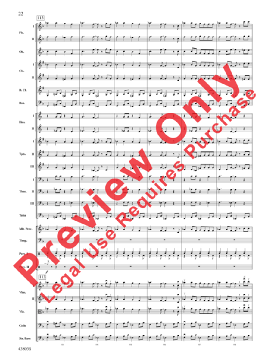 The Doors on Tour Full Orchestra scores gallery preview page 23