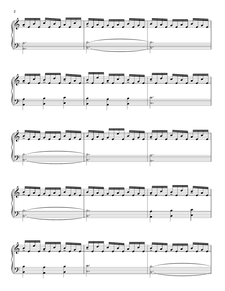 Day One (from Interstellar) Piano Solo scores gallery preview page 2