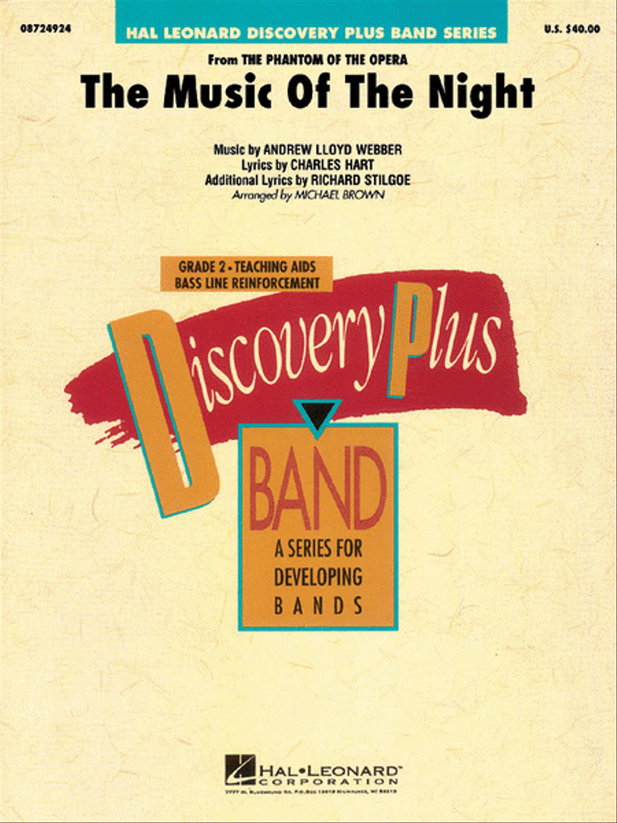 The Music of the Night The Music of the Night Concert Band scores gallery preview page 1